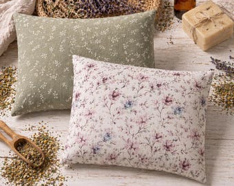 Cuscini profumati biologici fatti a mano con erbe 100% naturali