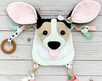 Corgi babyspeelgoed pluche Mini Lovey