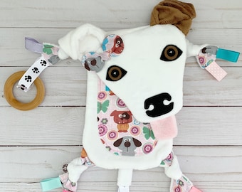 Jack Russell-hond mini babydier Lovey biologische ring Toy Buddy