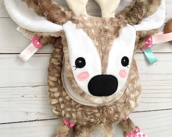 Fawn Deer Baby Toy Cuddle Plush Mini Lovey