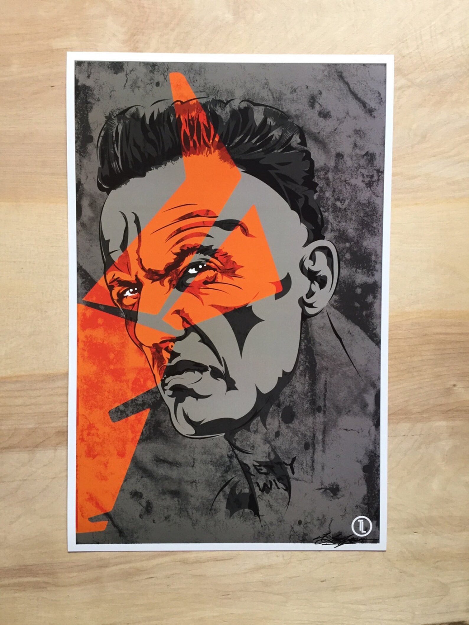 Ninja of Die Antwoord Digital Art Print - Etsy