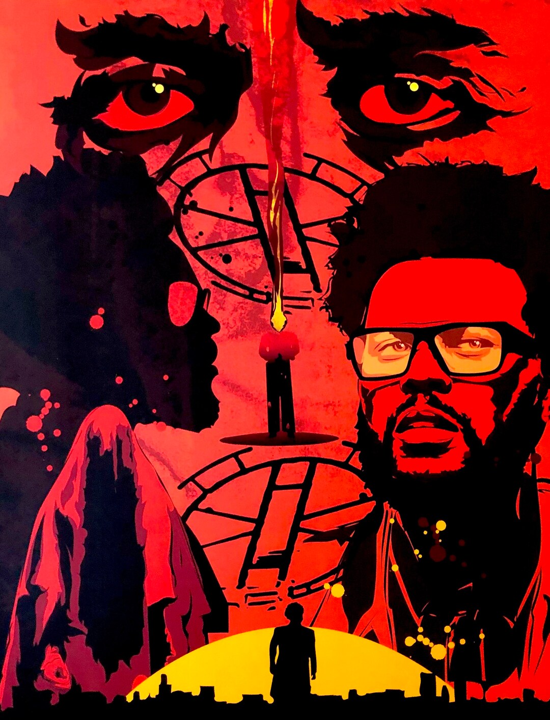 The Weeknd Dawn FM 18x24