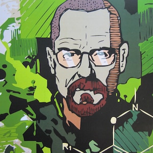 Walter White Digital Art Print