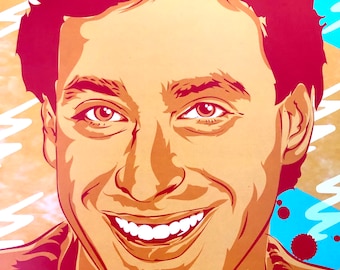 Bob Saget Digital Art Print