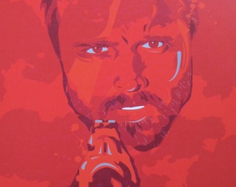 Jesse Pinkman Digital Art Print