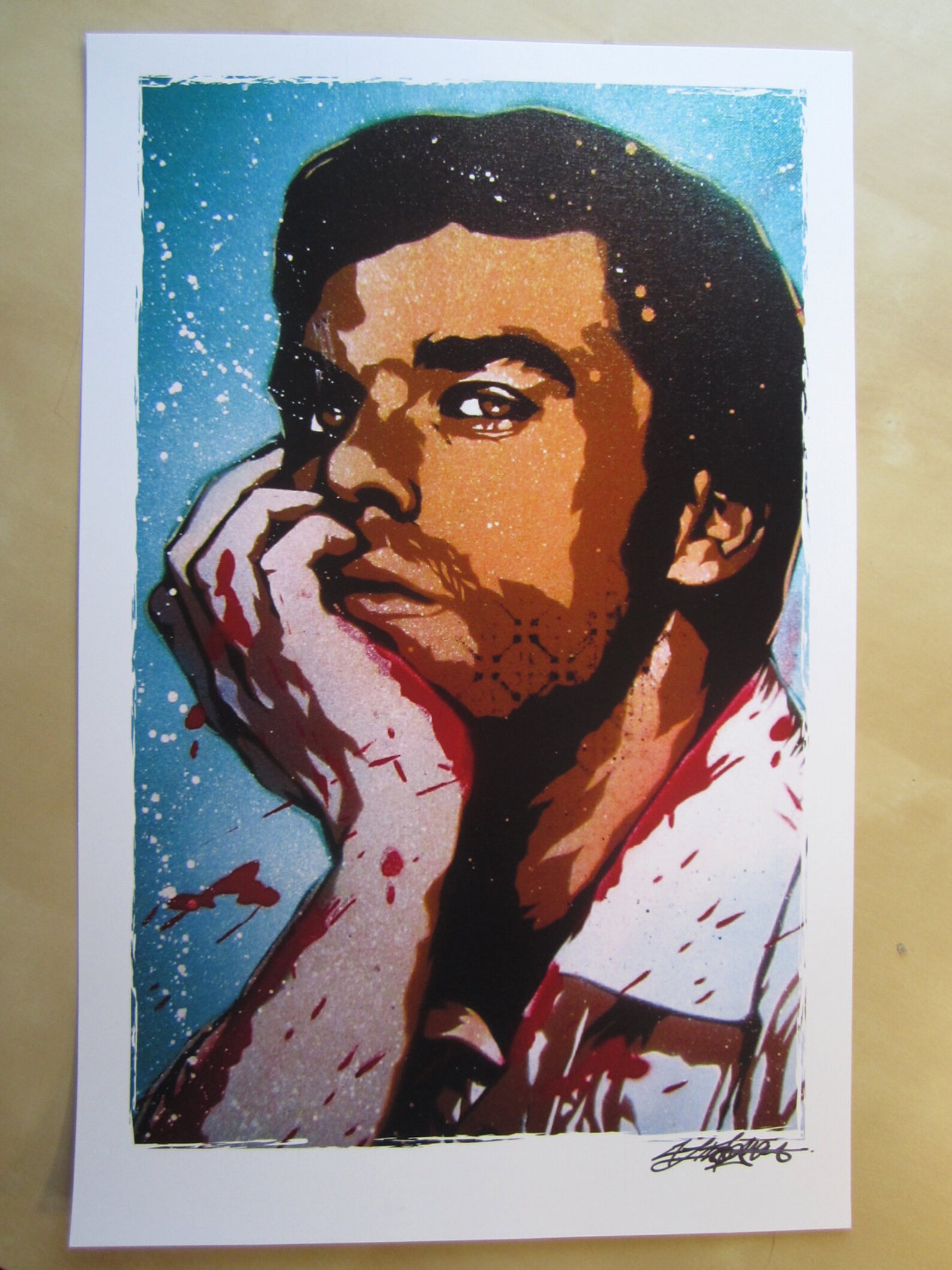 Dexter Stencil Art Print Etsy Dexter Stencil Art Print Etsy