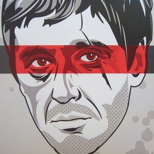 Scarface Tony Montana Art Print