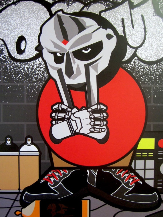 Doomsday By MF Doom Lyrics Print Can - Canvas Art Print