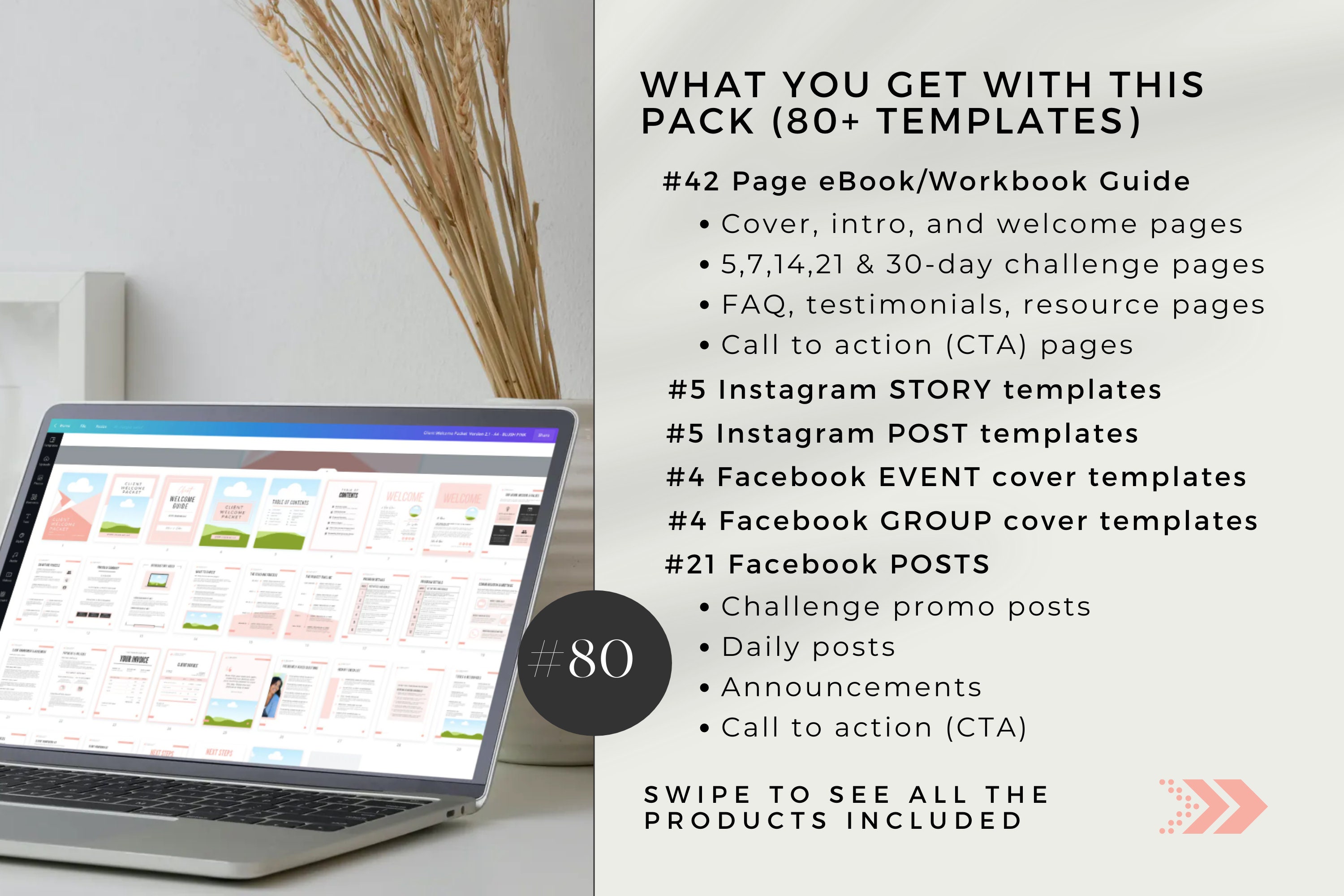 Wellness Challenge Template Challenge Ebook/workbook Canva Coaches ...