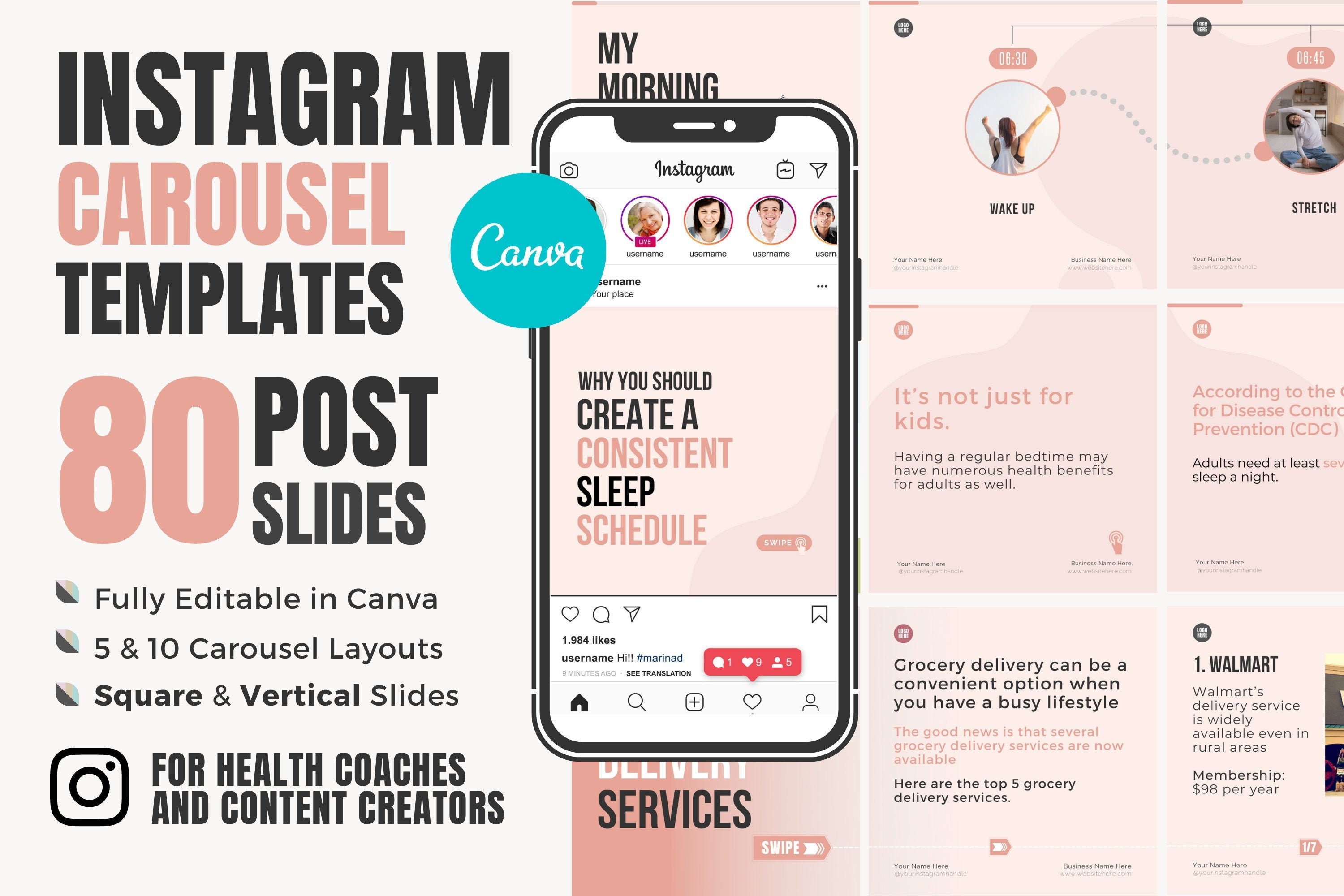 Instagram Carousel Templates