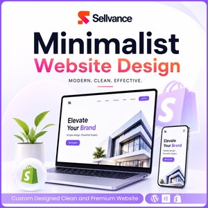Minimalistisches Webdesign | Individuelles Webdesign – Webdesign-Service | WordPress- und Shopify-Webdesigner für E-Commerce-Websites