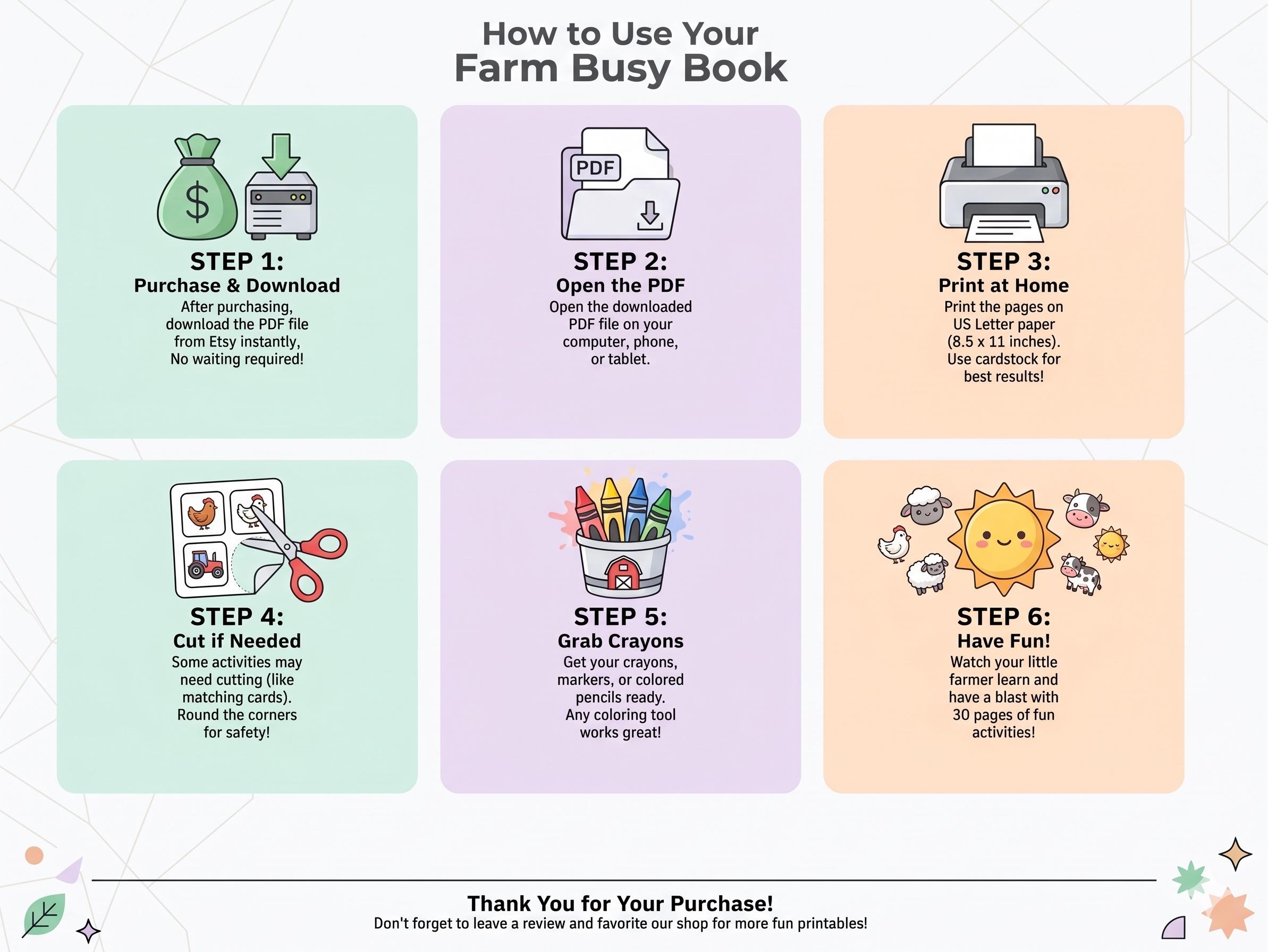 Farm Animals Activity Book Printable | Toddler Learning Activities ...