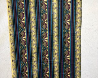 Muestra de tela. Chateau de Jinny Beyer para RJR Fashion Fabrics.