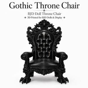 Gothic throne chair - Etsy 日本