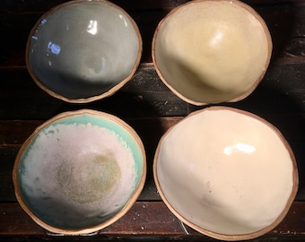 Set of four gourmet bowls