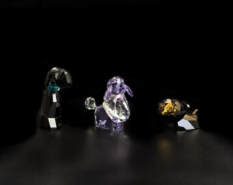 Vintage - Lovlots Sealife “johnny the Penguin” Crystal Figurine