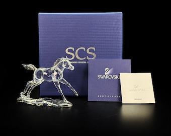 Swarovski SCS Foal 2014 5004729 | Horse Esperanza Companion | Perfect Condition | Complete With Original Box & Certificate