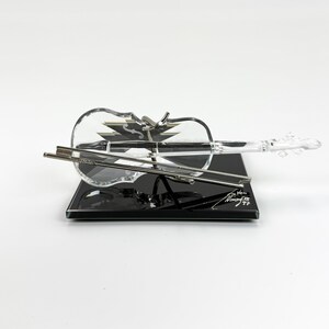 Swarovski Crystal Figurines Violin - Etsy