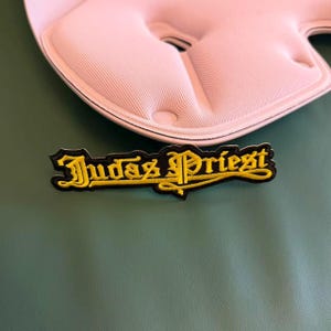Judas Priest Band Patch, Embroidered Rock Metal Music Apparel