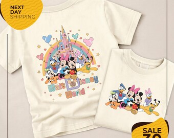 Retro Mickey World Shirt | Family Vacation Tee | Family Trip Shirt | Vacay Mode Tee | Magic Kingdom Shirt