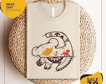 Lion King Hakuna Matata Shirt | Disney Safari Animal Kingdom Tee | Wild Disney Graphic Shirt | Disney Family Trip Outfit | Disneyland Vaca