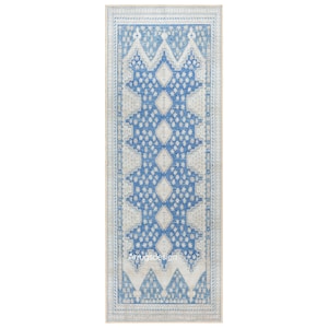 3x11,3x12 Vintage Blue Oushak Runner Rug, Turkish Style Rug, Distressed Oriental Hallway Rug, Boho hallway Runner, Handmade Wool Runner,4x16