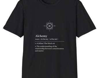 Alchemist Shirt, Alchemy Definition T-Shirt, Dark Academia Esoteric Graphic Tee