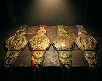 Individueller Cup-Gürtel - Anpassbarer Wrestling-Gürtel für Award-Sportveranstaltungen - Personalisierter Wrestling-Gürtel