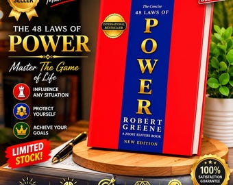 48 Laws of Power by Robert Greene | Bestseller Book