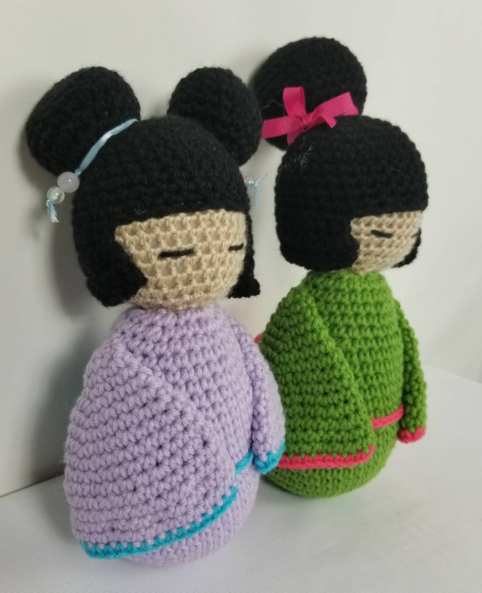 Geisha Toy Crochet Amigurumi Doll Crochet Doll Asian Doll Etsy UK