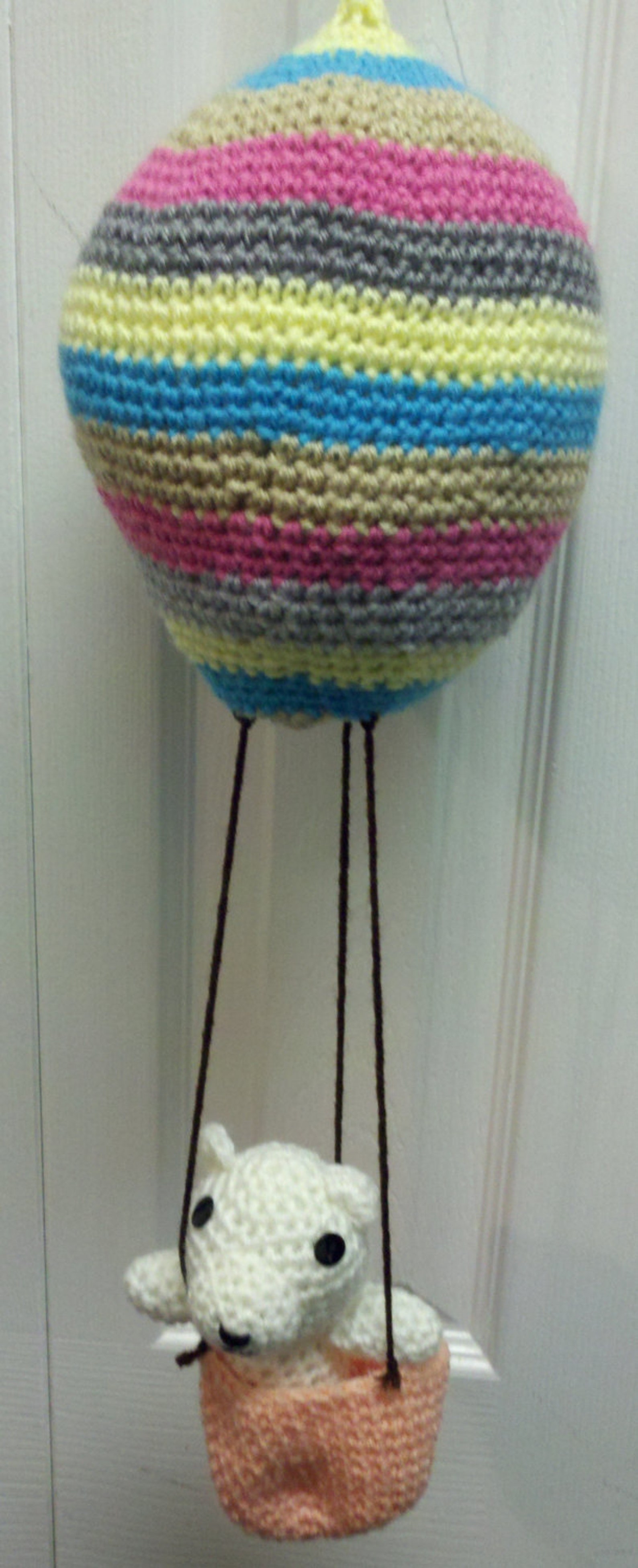 Hot Air Balloon Toy Hot Air Balloon Mobile Baby Toys Etsy