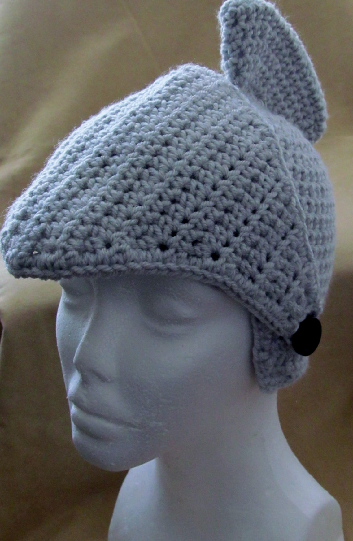 Knight Helmet Crochet Hat Etsy