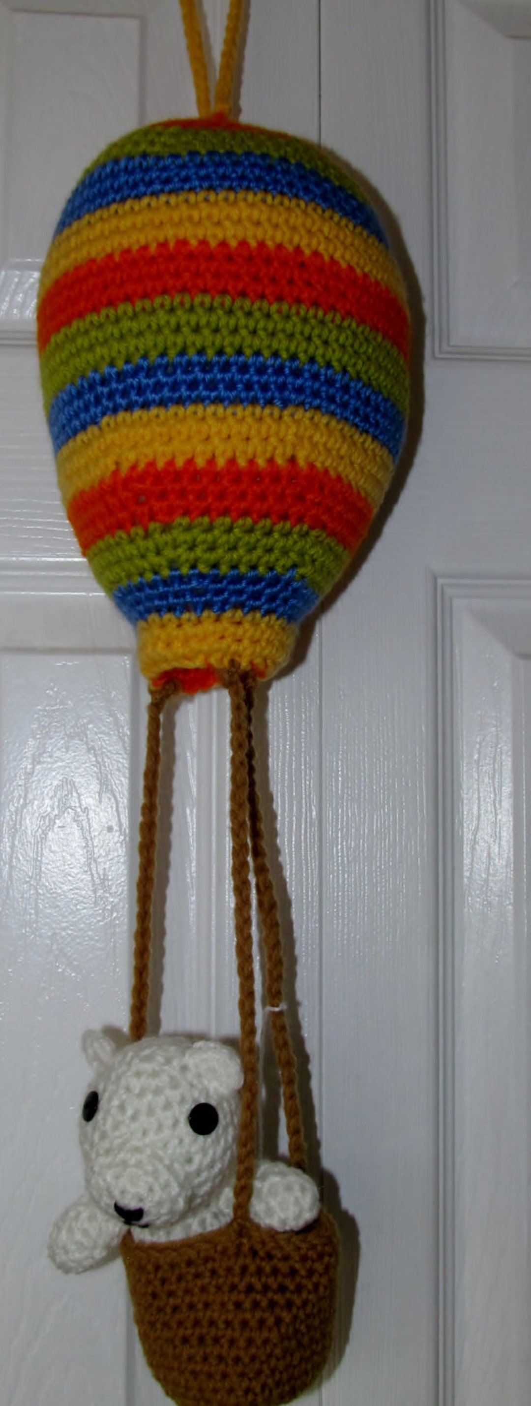 Hot Air Balloon Toy Hot Air Balloon Mobile Baby Toys Etsy