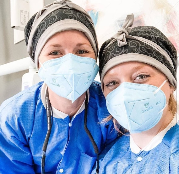 Scrub Cap Surgical Cap Cotton Hair 