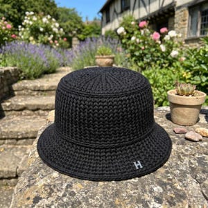 Crochet Bucket Hat Pattern, Easy Waistcoat Stitch Tutorial (PDF Download)