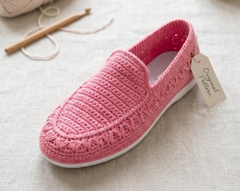 Easy Crochet Shoe Pattern | Beginner Slippers with Flip Flop Soles (PDF Tutorial)