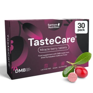 Tabletas TasteCare Miracle Berry (Paquete de 30) / Convierte lo agridulce en segundos / Tabletas Miraculin / Modificador de sabor sin azúcar / Efecto de hasta 60 minutos