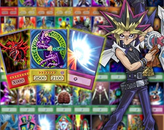 Mazzo anime di Yami Yugi | Yu-Gi-Oh Battle City | 44 carte | Orica fatto a mano