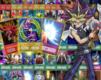 Mazzo Yugi Anime Orica | 44 carte | Mazzo di personaggi fatto a mano
