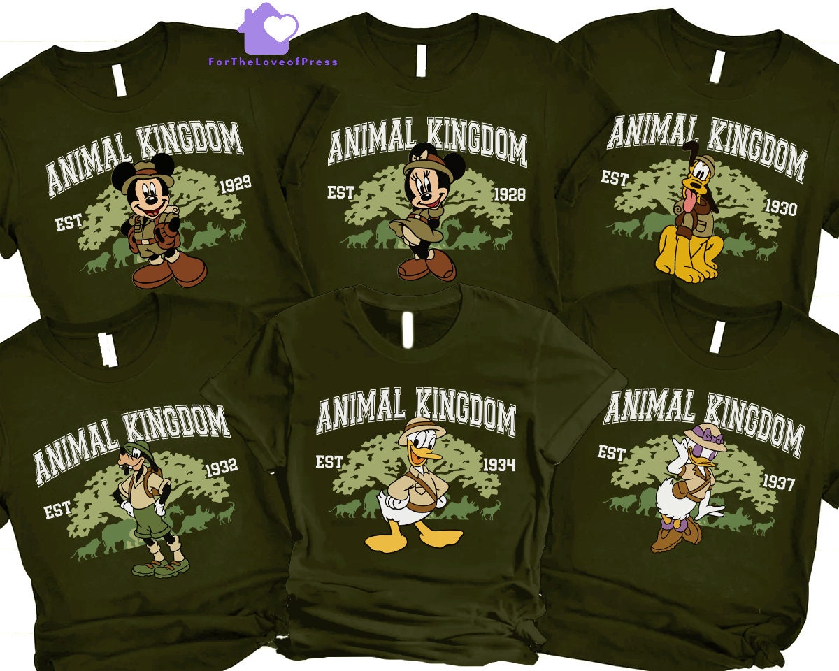 Disney Animal Kingdom Vintage Shirt 