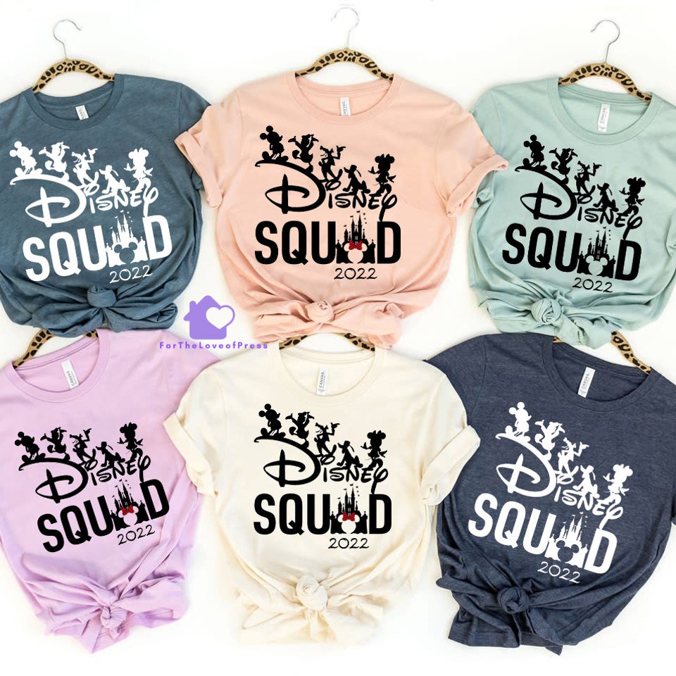 Discover Disney Squad Shirts, Mickey And Friends T Shirt