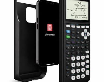 TI-84 Plus CE Style Hidden Phone Case for Graphing Calculator