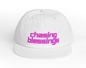 Chasing Blessings Lightweight Cap (Neon Pink)