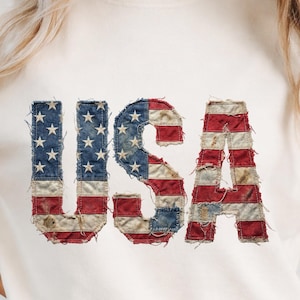 4 juli Faux Patchwork VS png, 4 juli png, Amerika png, patriottisch png, vlag van de VS png, Faux patchwork VS png, digitaal