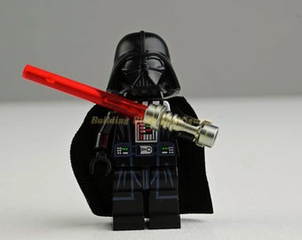 1- Minifigura de Darth Vader - Star Wars, compatible con Lego, regalo de cumpleaños, Señor Oscuro