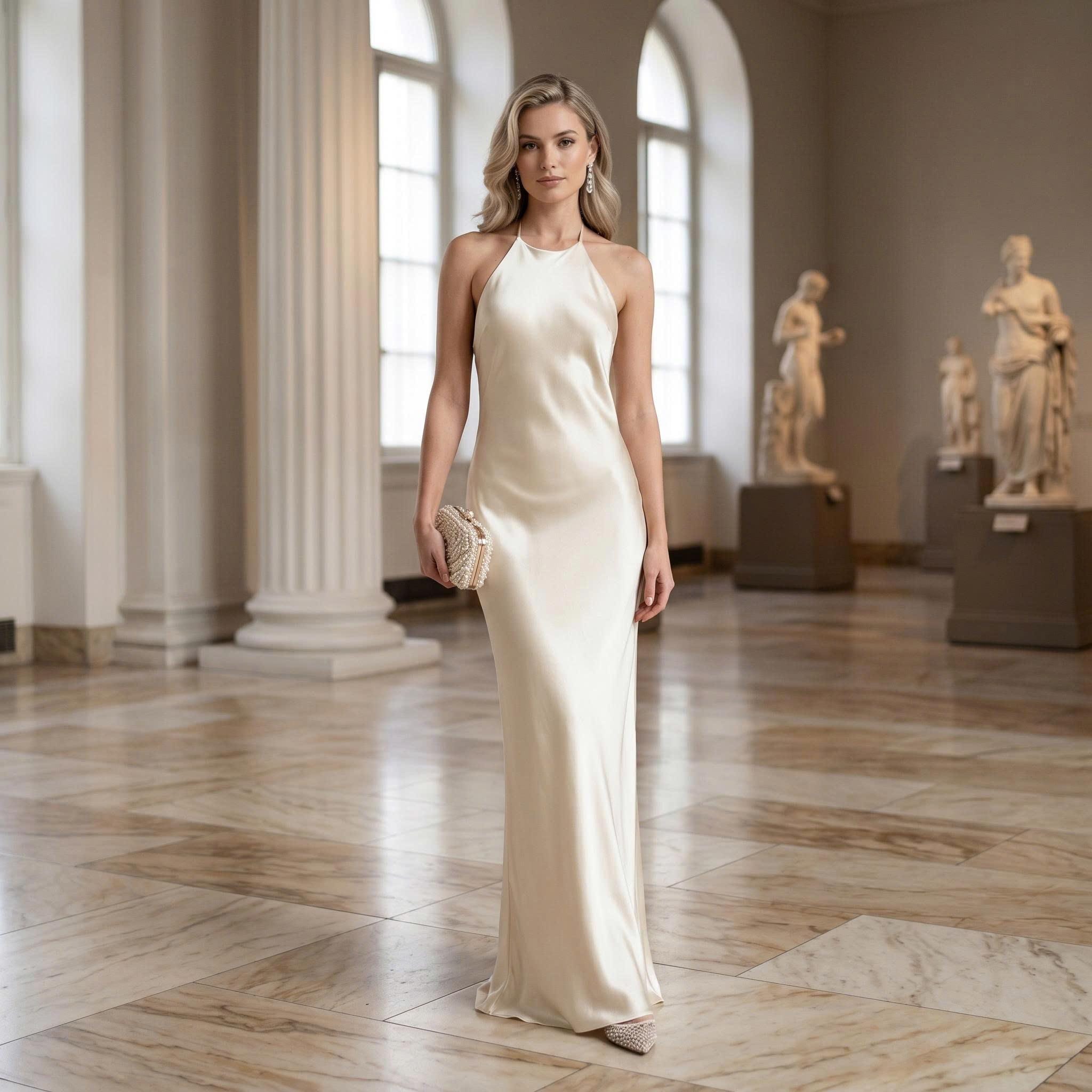 Ivory Backless Wedding Dresses - Etsy