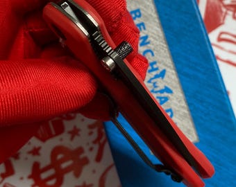 Benchmade SUPER-GRIP Perno para pulgar de acción rápida, repuesto de un solo lado. Modelos Benchmade que se enumeran a continuación (opciones de color).