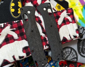 CARBON FIBER Scales For Benchmade Bugout 535 Replacement Scales Custom Benchmade Knives