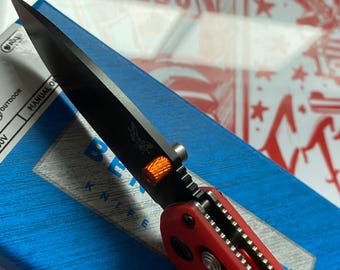 Benchmade Mini Osborne, Bugout, Contego, Fact SUPER-GRIP Thumb Stud Quick Action Single Sided More Benchmade Knives Listed (Color Options)