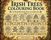 Irish Trees - Colouring Book (PDF Download).